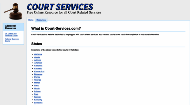 court-services.com