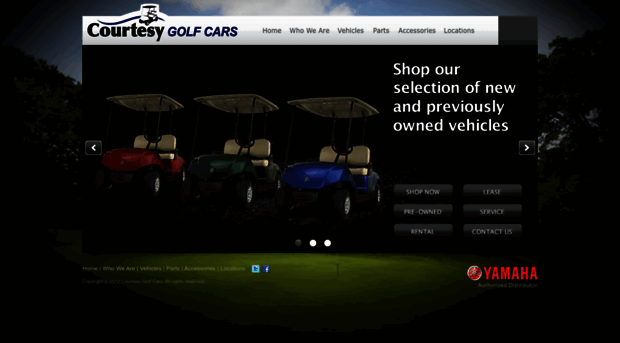 courtesygolfcars.com