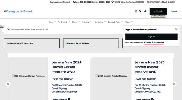 courtesylincolnportland.com