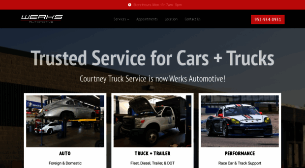 courtneytruckservice.com