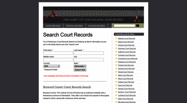 courtrecordsdirectory.com