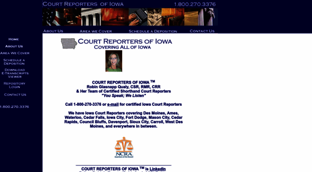 courtreportersofiowa.com