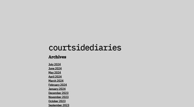 courtsidediaries.com