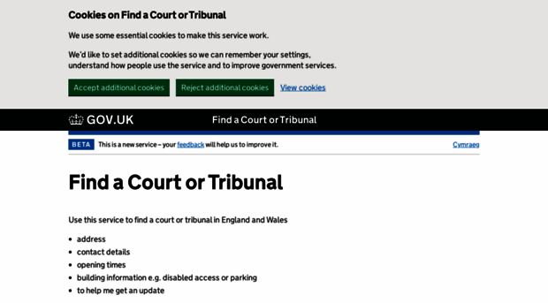 courttribunalfinder.service.gov.uk