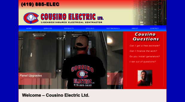 cousinoelectric.com