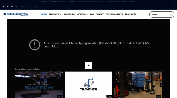 cousinspackaging.com