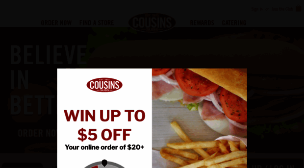 cousinssubs.com