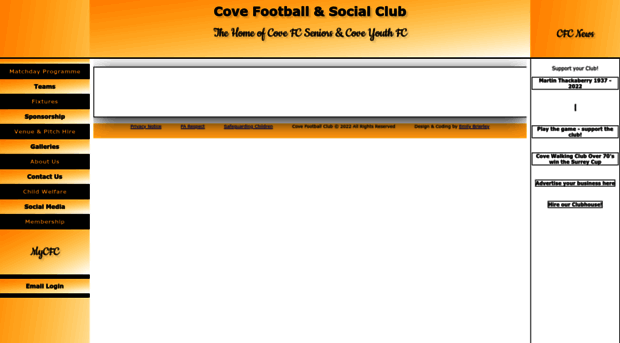 covefootballclub.com