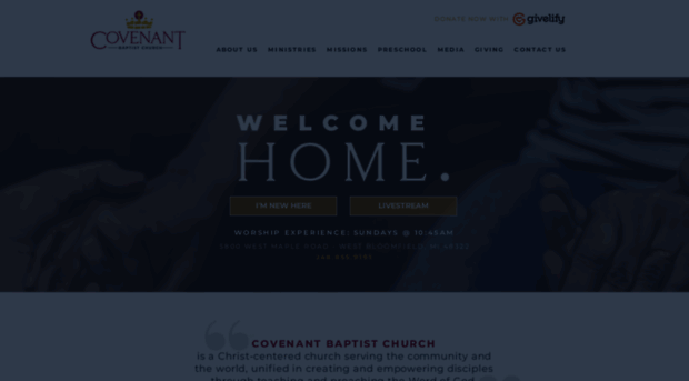 covenantbaptistchurch.org