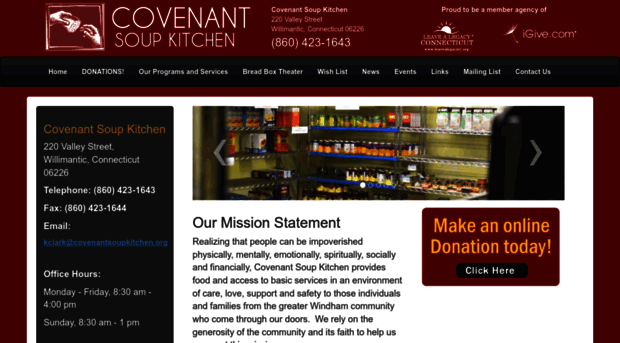 covenantsoupkitchen.org