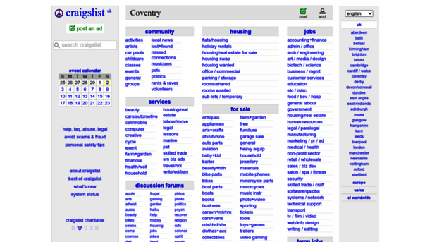 coventry.craigslist.org