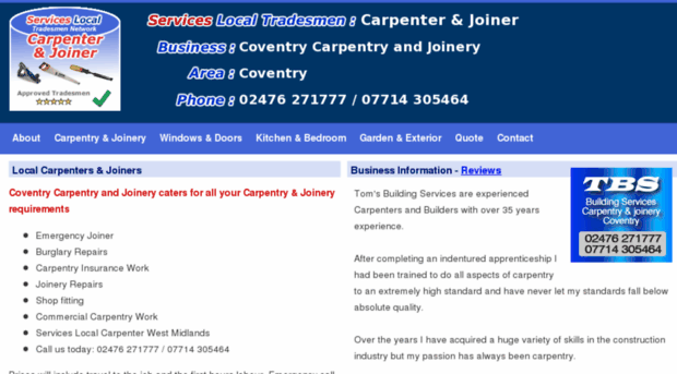 coventrycarpenters.co.uk