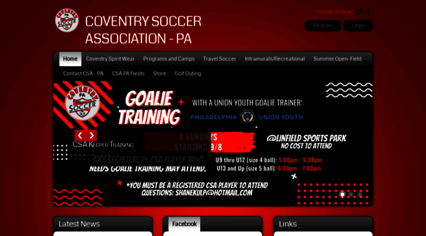 coventrysoccer.com