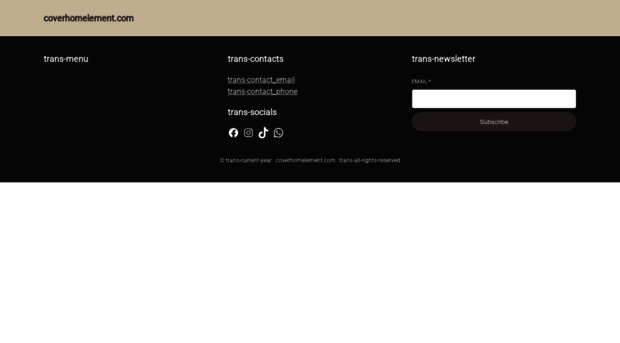 coverhomelement.com