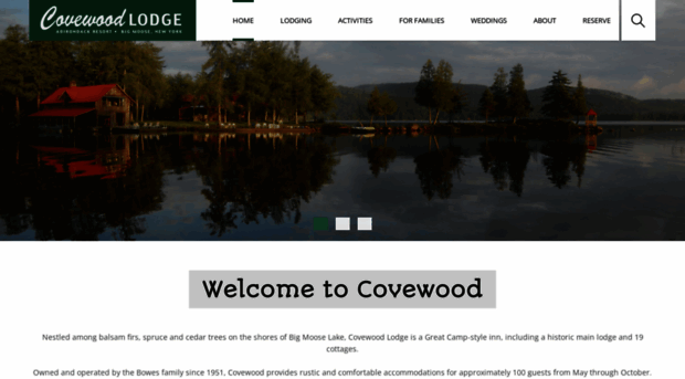 covewoodlodge.com