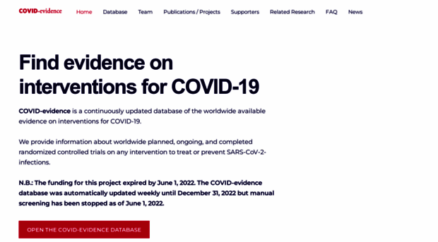 covid-evidence.org