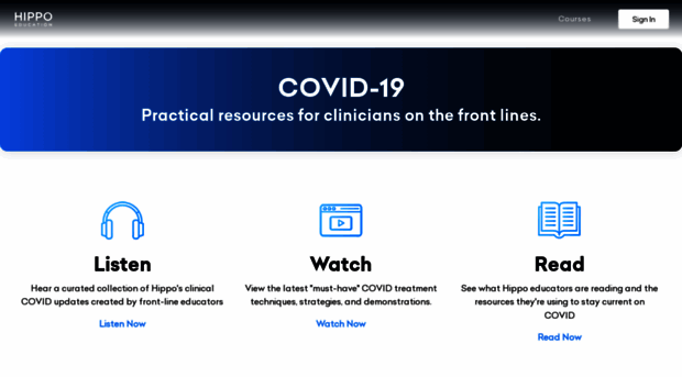 covid.hippoed.com