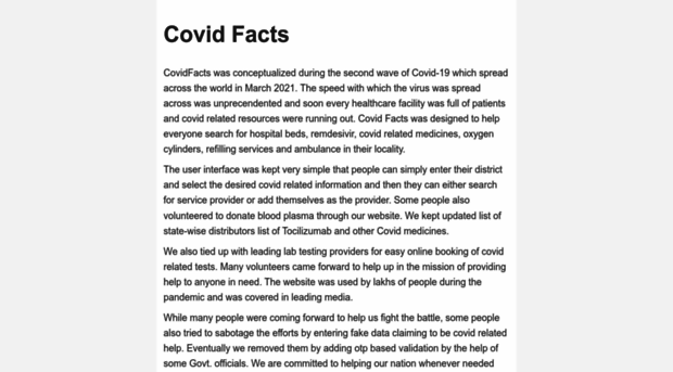 covidfacts.in