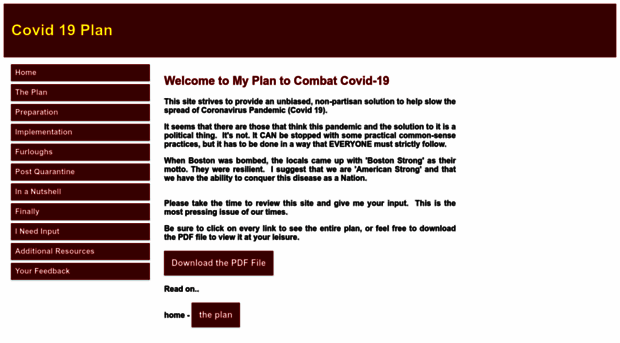 covidplan.info