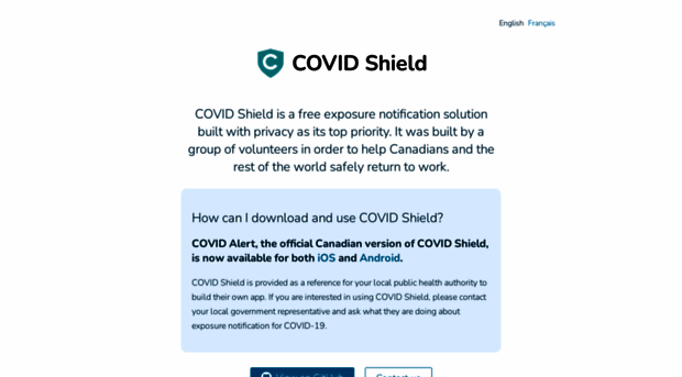 covidshield.app