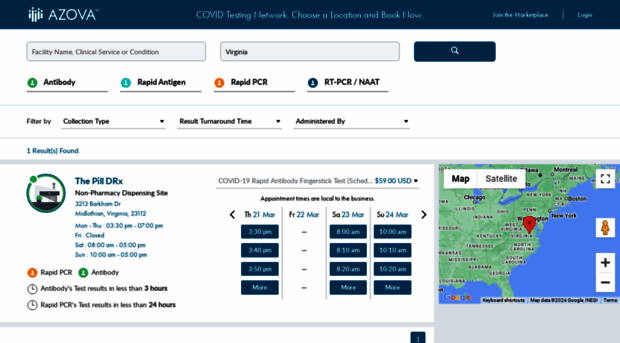 covidtest.azova.com