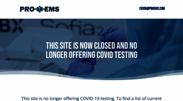 covidtesting.proems.com