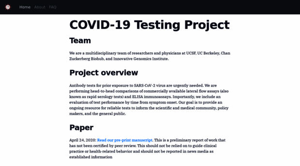 covidtestingproject.org