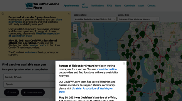 covidwa.com