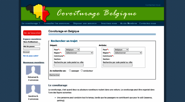 covoiturage-belgique.be