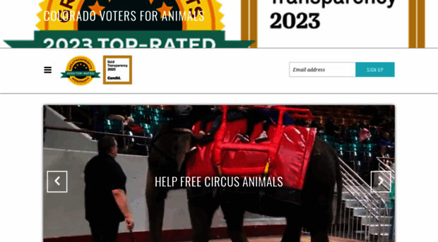 covotersforanimals.nationbuilder.com