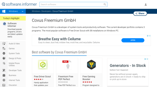 covus-freemium-gmbh.software.informer.com