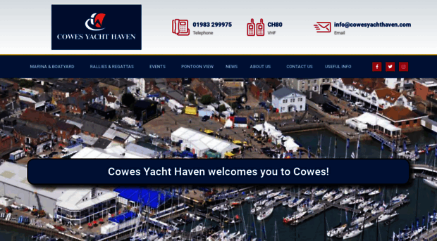 cowesyachthaven.com