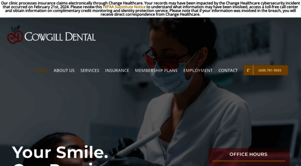 cowgilldental.com