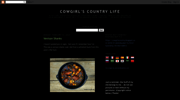 cowgirlscountry.blogspot.com