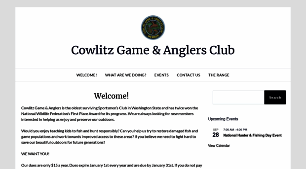 cowlitzgameanglers.com