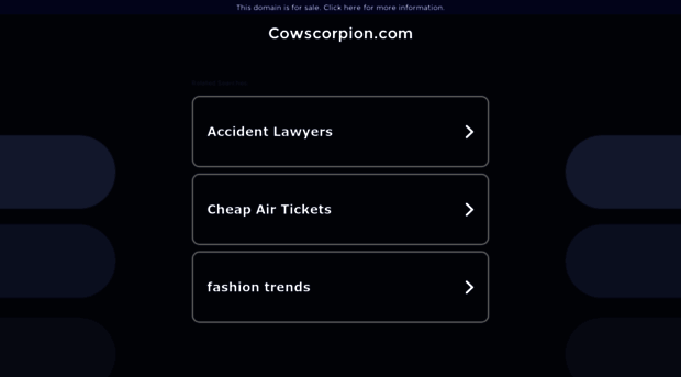 cowscorpion.com