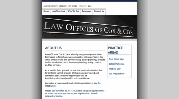 coxandcoxlaw.com