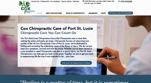 coxchiropracticcare.com