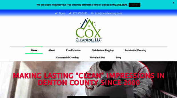 coxcleaning.com