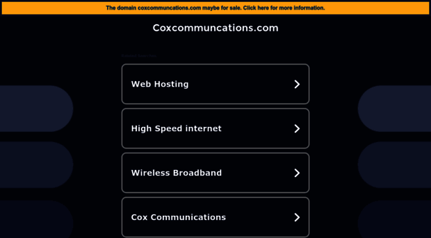 coxcommuncations.com