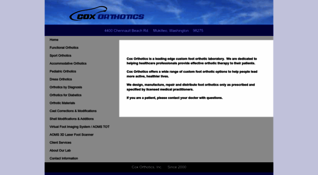 coxorthotics.com