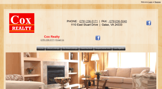 coxrealty-auction.com