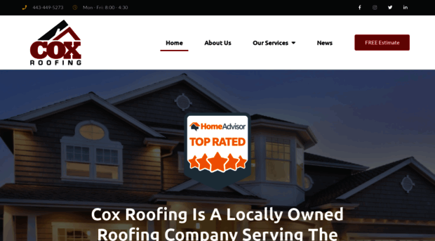 coxroofing.biz