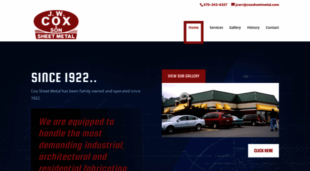 coxsheetmetal.net