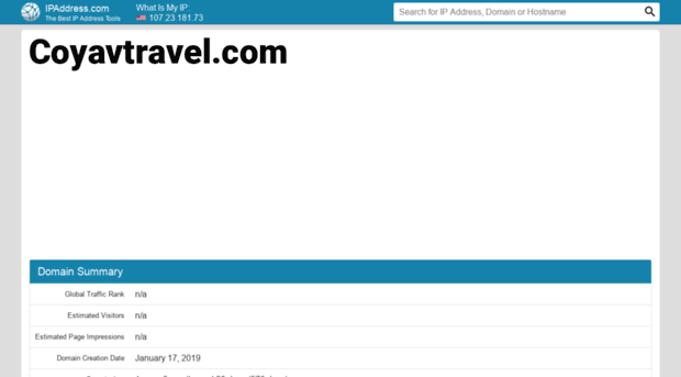 coyavtravel.com.ipaddress.com