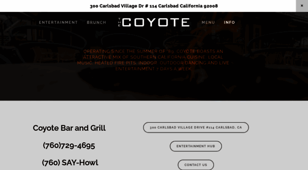 coyotecarlsbad.com