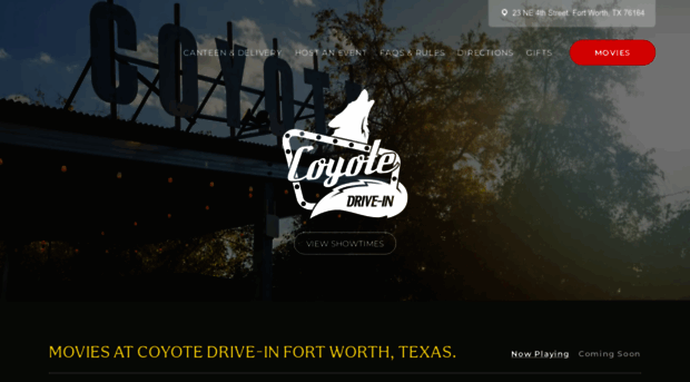 coyotedrive-in.com