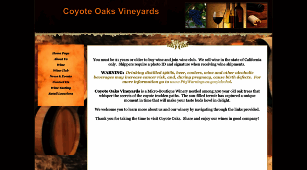 coyoteoaksvineyards.com