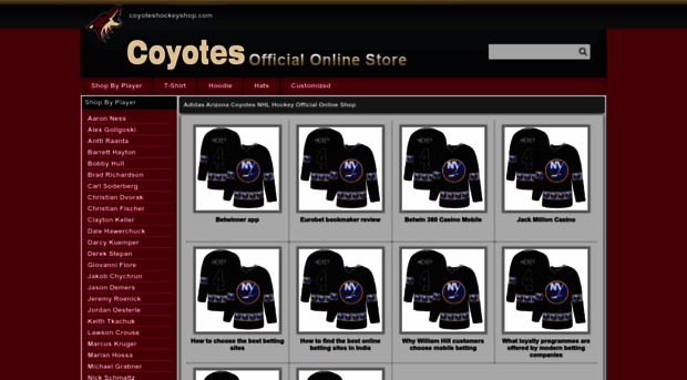 coyoteshockeyshop.com