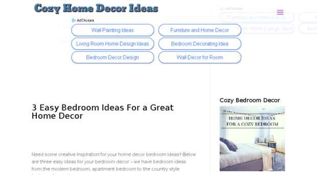 cozyhomedecorideas.com